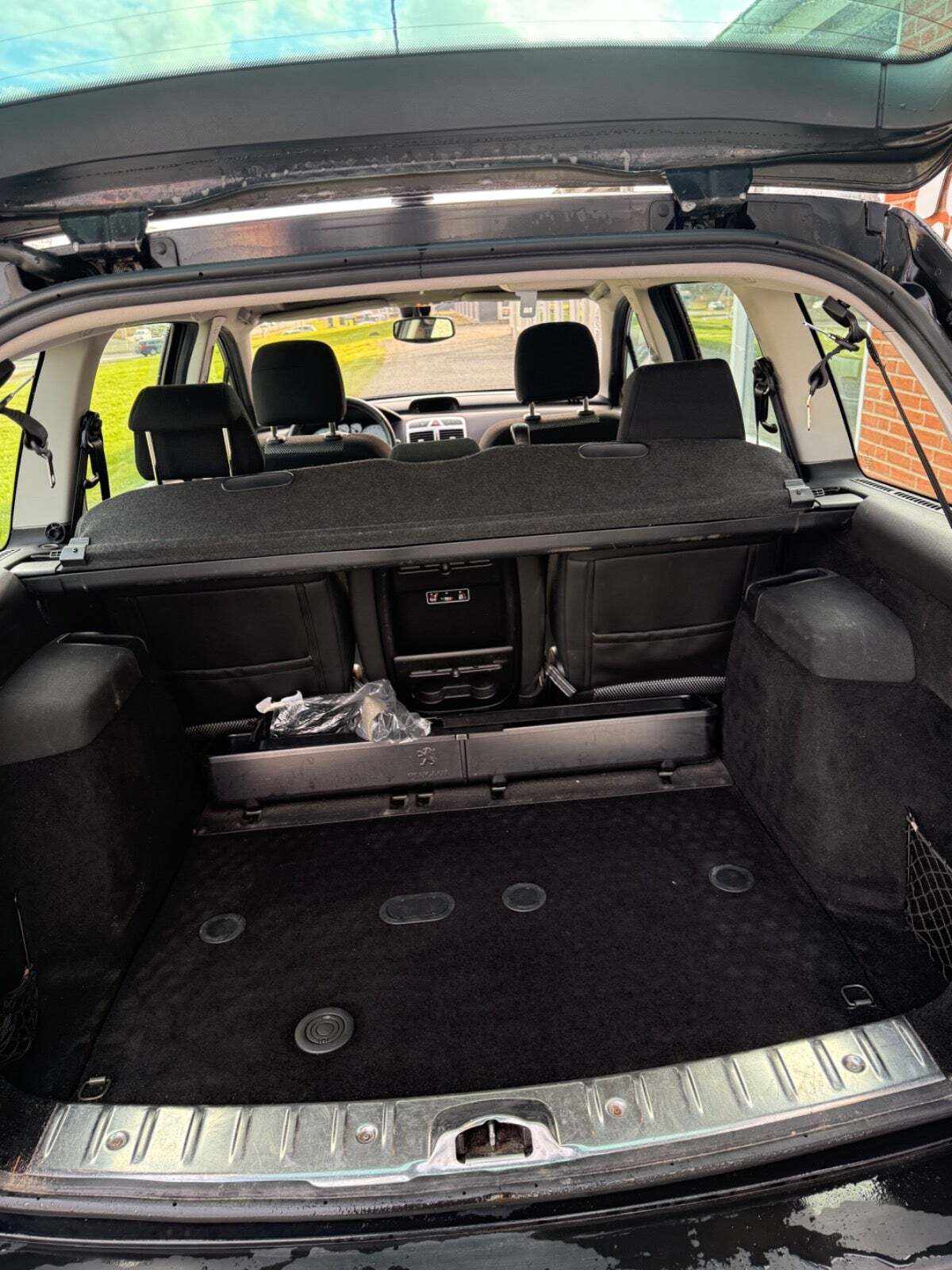 Sort Peugeot 307 fra 2007