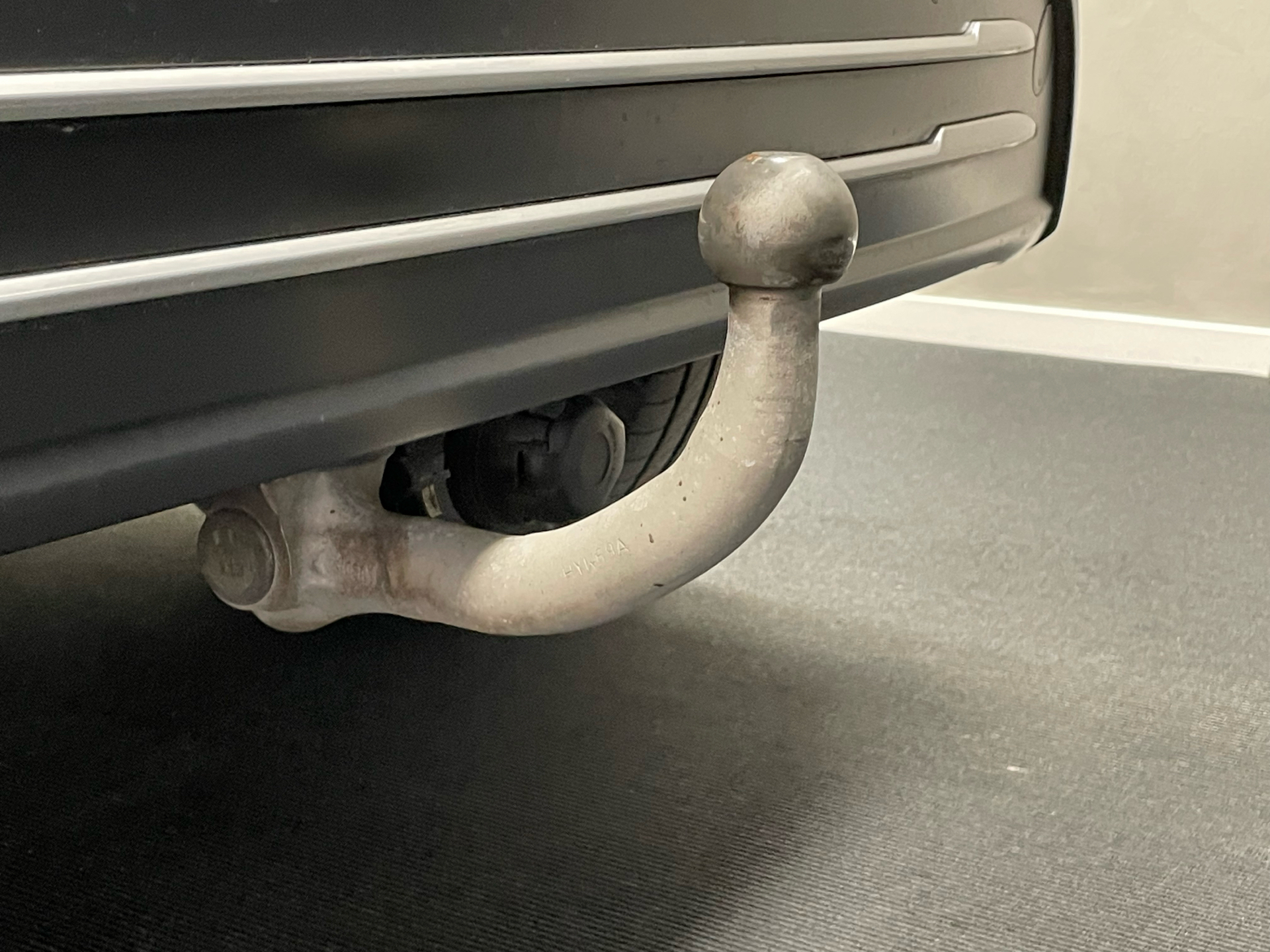 Blå Hyundai Kona fra 2022