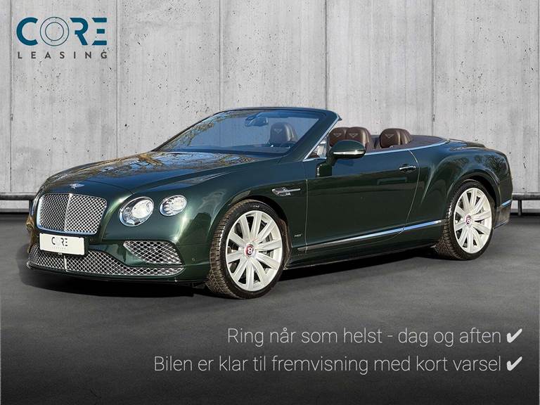 Bentley Continental GTC 4,0 V8 S aut.
