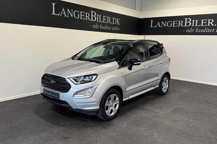 Sølv Ford EcoSport fra 2018