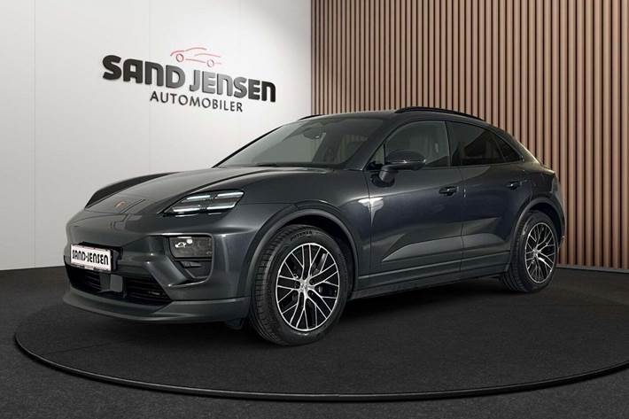 Grå Porsche Macan fra 2025