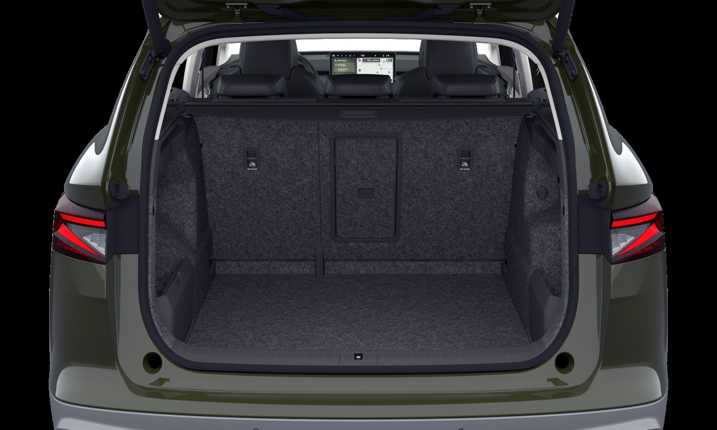 Grøn Skoda Enyaq fra 2026