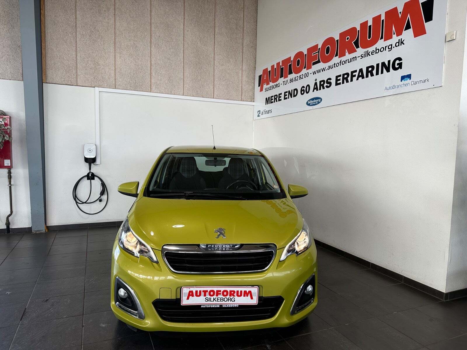 Grøn Peugeot 108 fra 2019