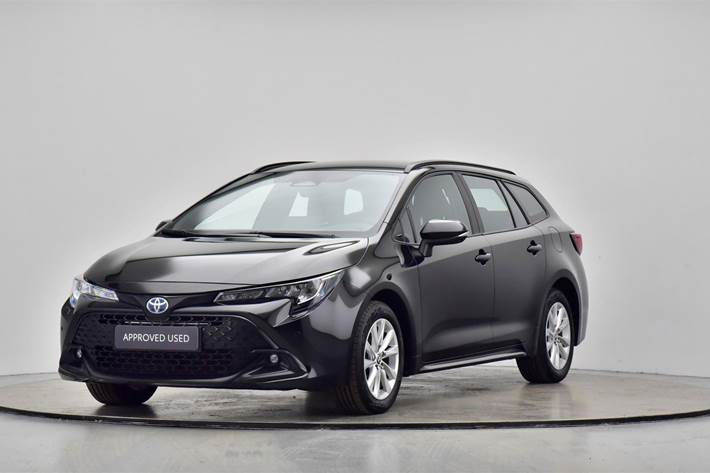 Sort Toyota Corolla fra 2023