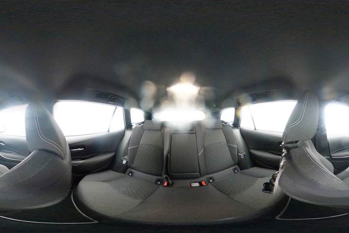 Sort Toyota Corolla fra 2023