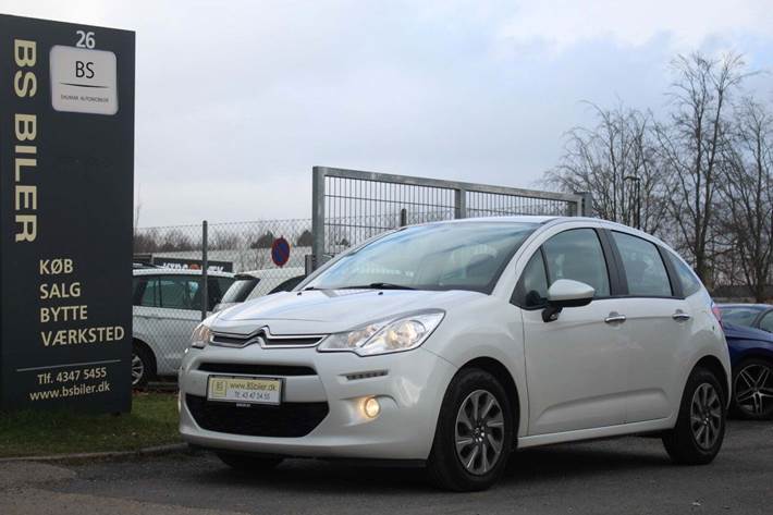 Hvid Citroën C3 fra 2015