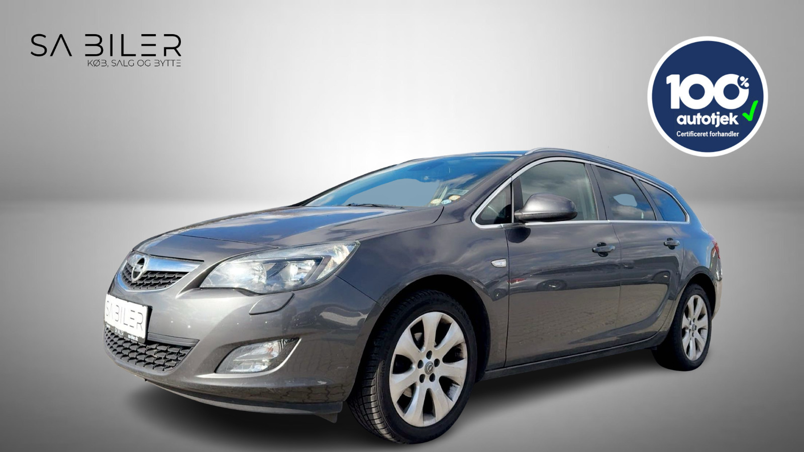 undefined Opel Astra fra 2011 set udefra