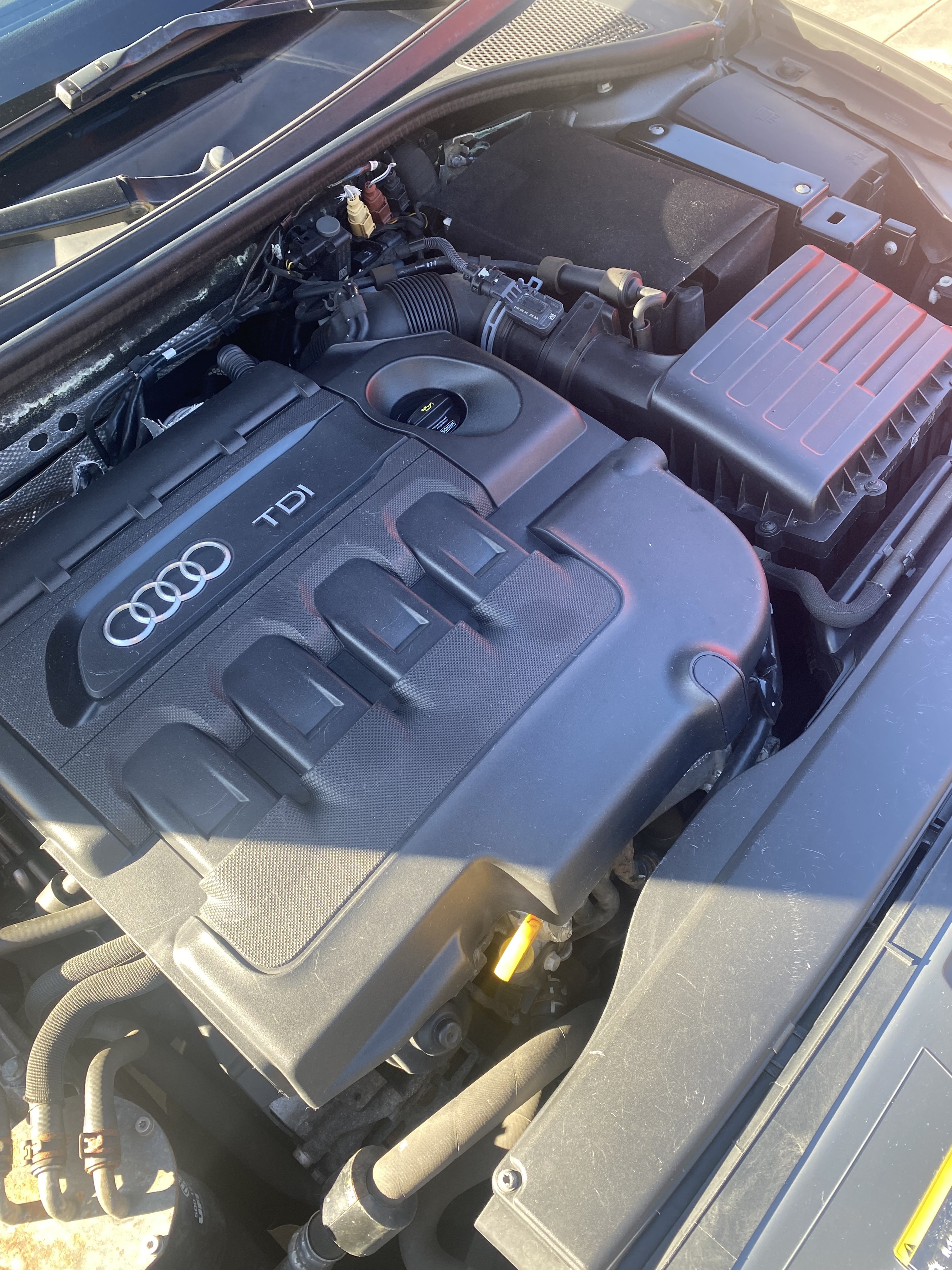 Grå Audi A3 Limousine fra 2015