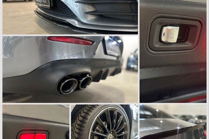 Grå Mercedes CLS400 d fra 2018