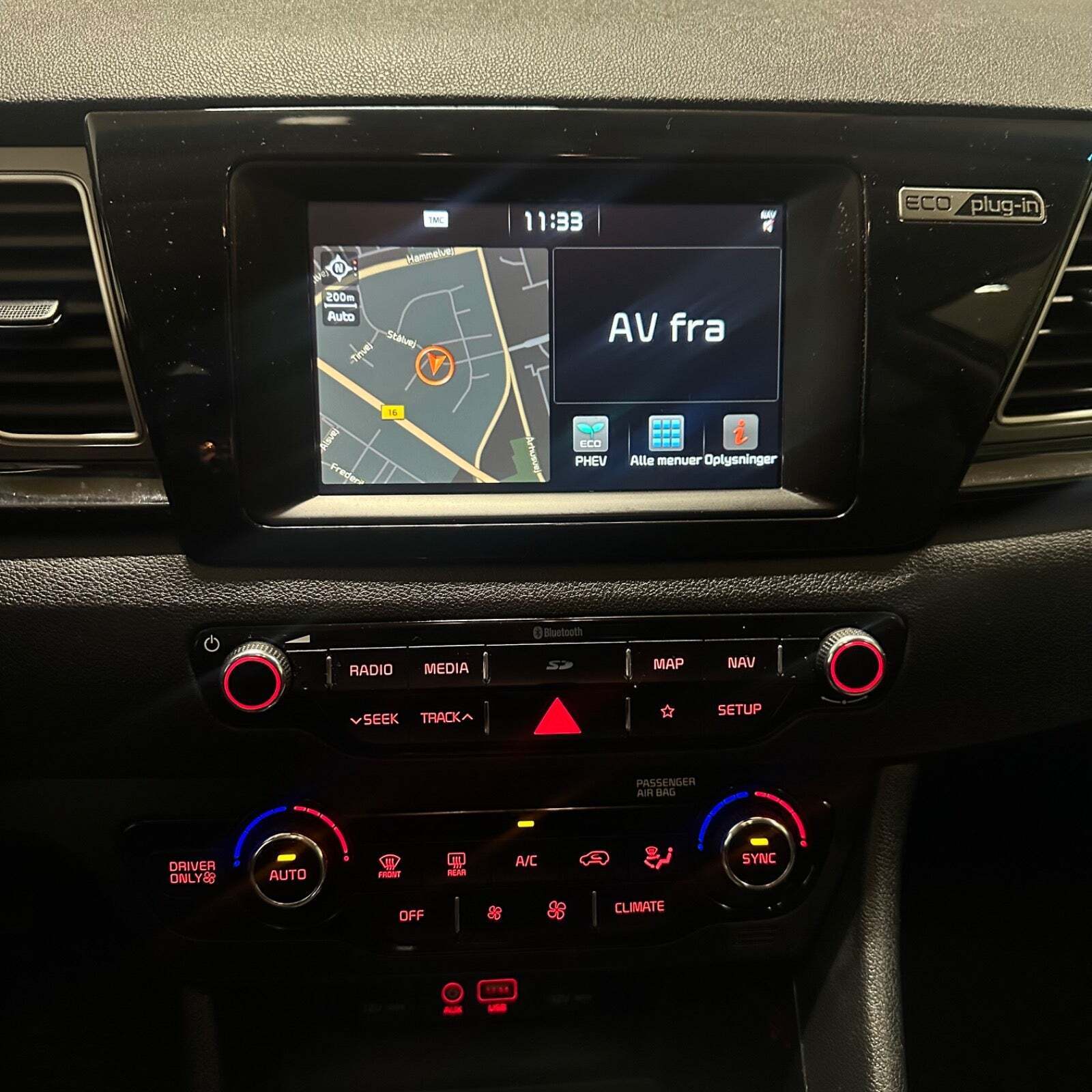 Sort Kia Niro fra 2018