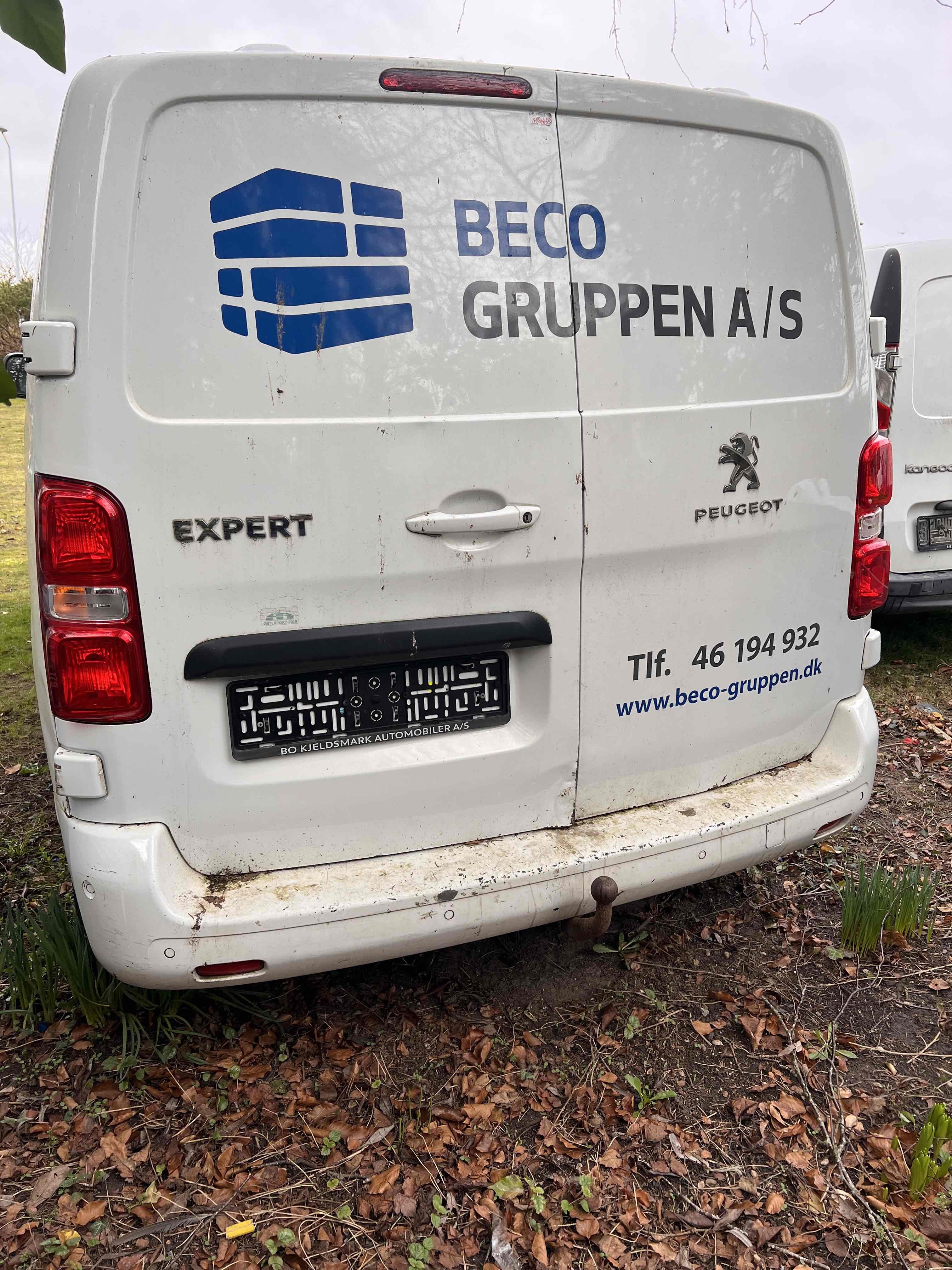 Hvid Peugeot Expert fra 2018