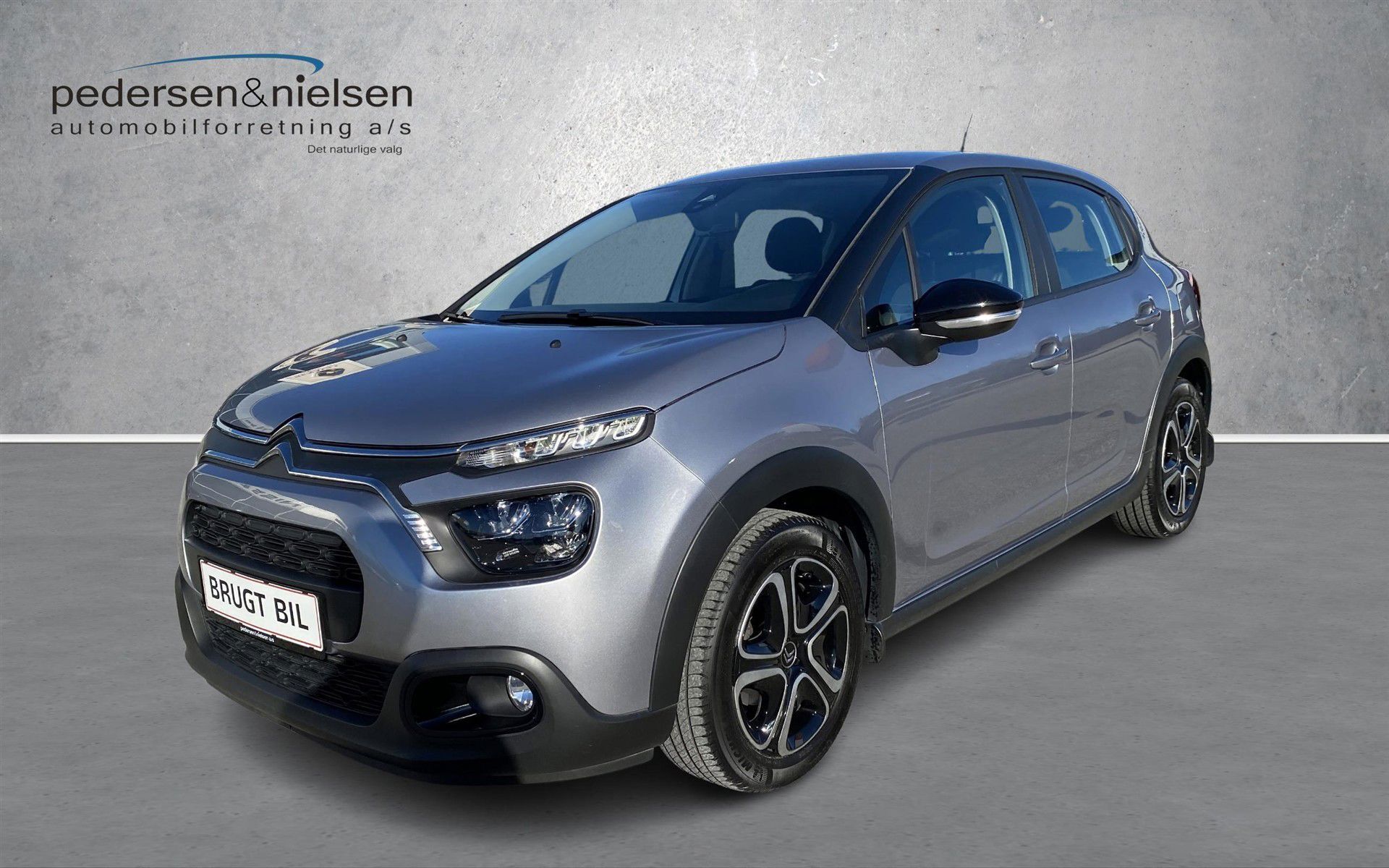 Grå Citroën C3 fra 2022 set udefra
