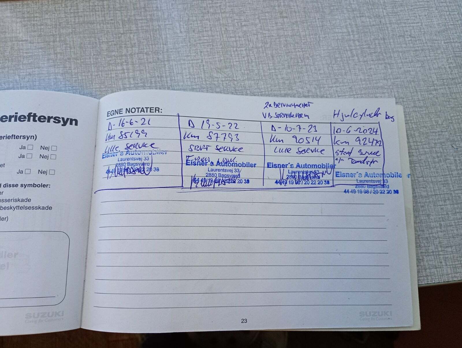 Beige Suzuki Liana fra 2006