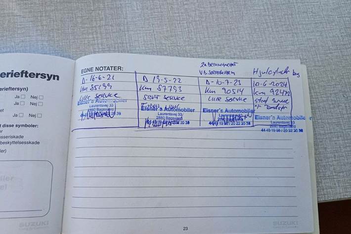 Beige Suzuki Liana fra 2006