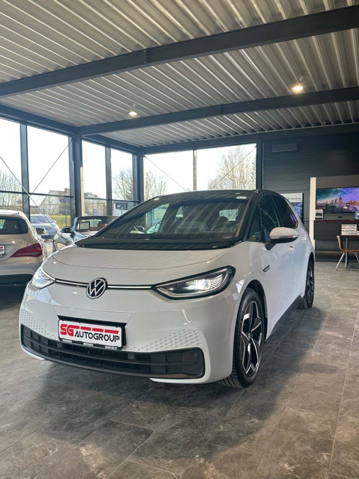 Hvid VW ID.3 fra 2021