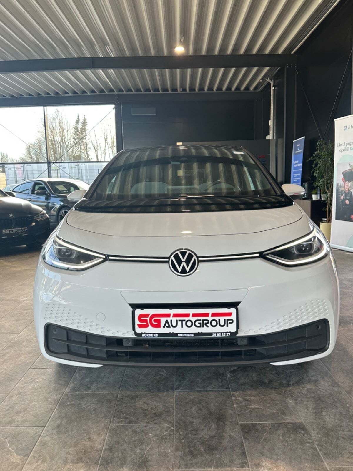 Hvid VW ID.3 fra 2021