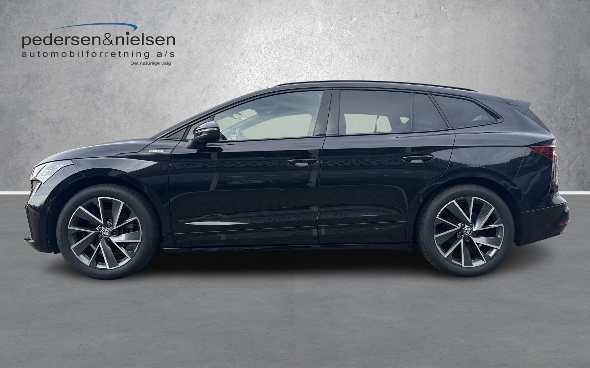 Sort Skoda Enyaq iV fra 2022