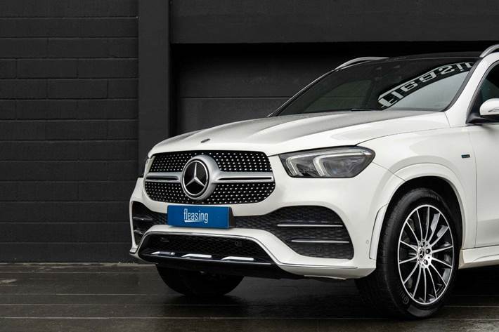 Hvid Mercedes GLE350 de fra 2022