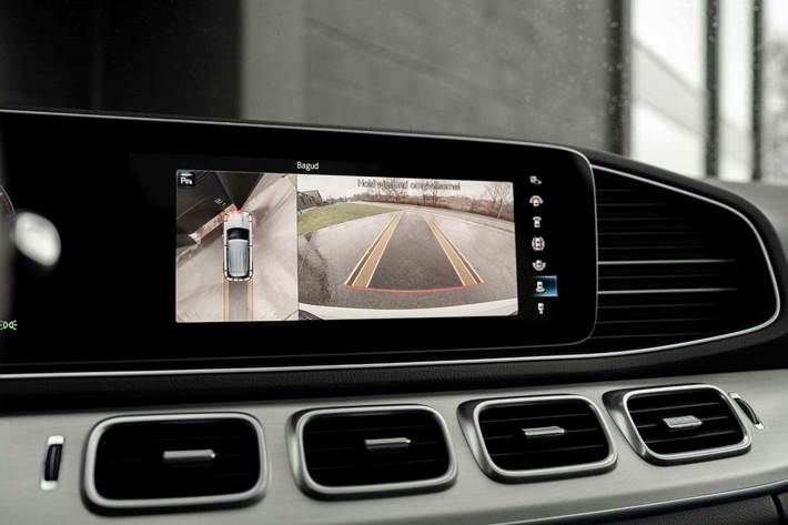 Hvid Mercedes GLE350 de fra 2022