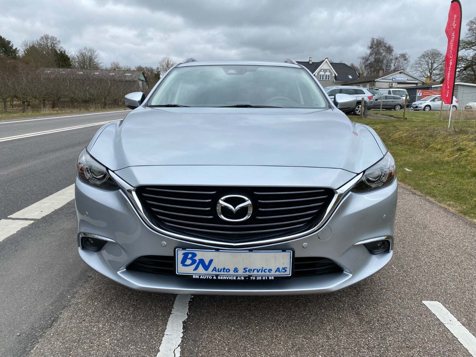 Sølv Mazda 6 fra 2018