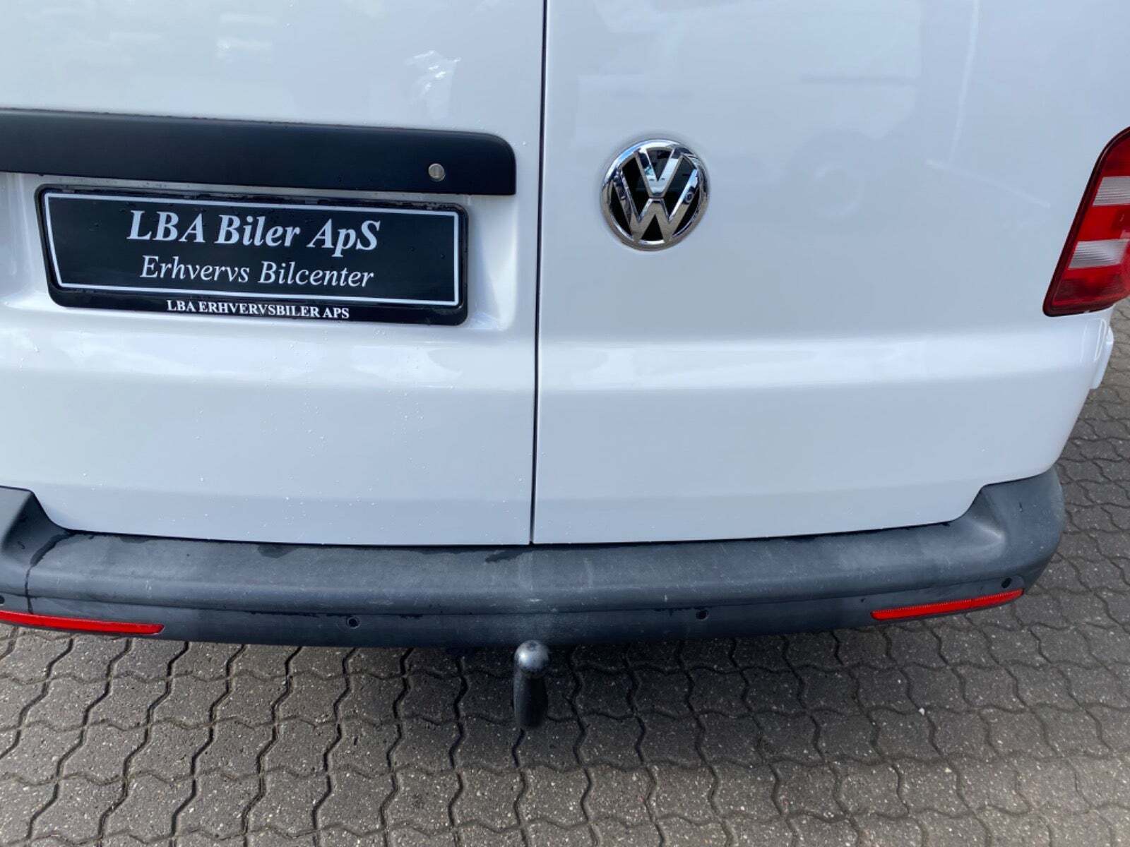 Hvid VW Transporter fra 2019