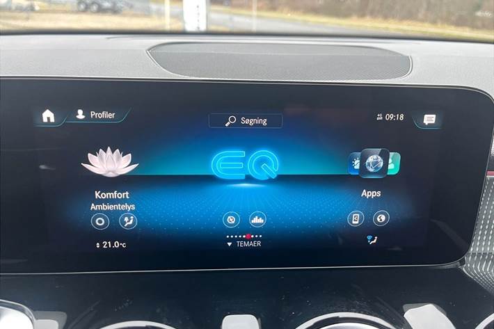 Sort Mercedes EQB 250 fra 2023