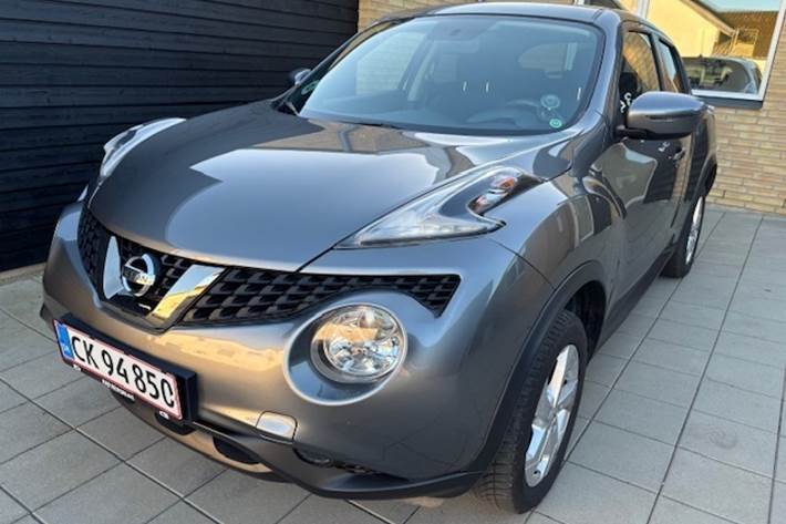 Grå Nissan Juke fra 2019