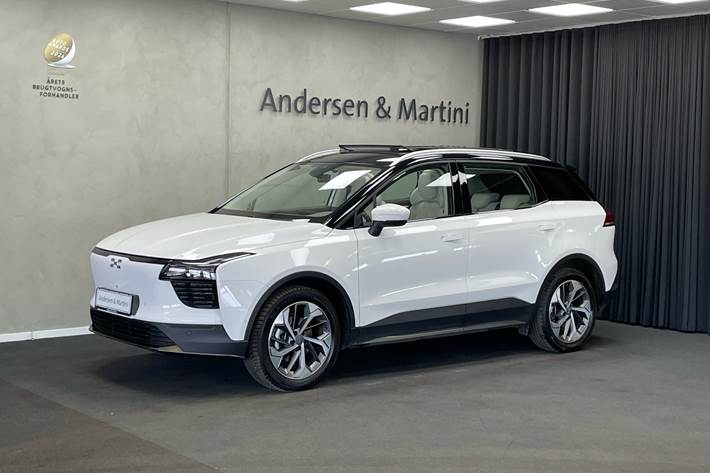 Hvid Aiways U5 fra 2022 set udefra