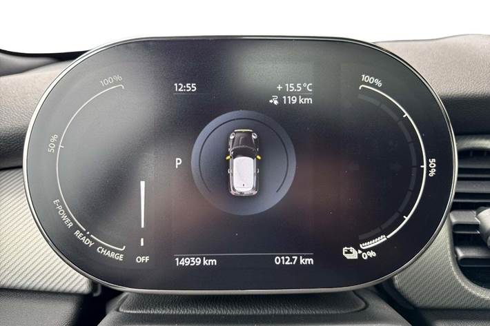 Sort Mini Cooper SE fra 2023