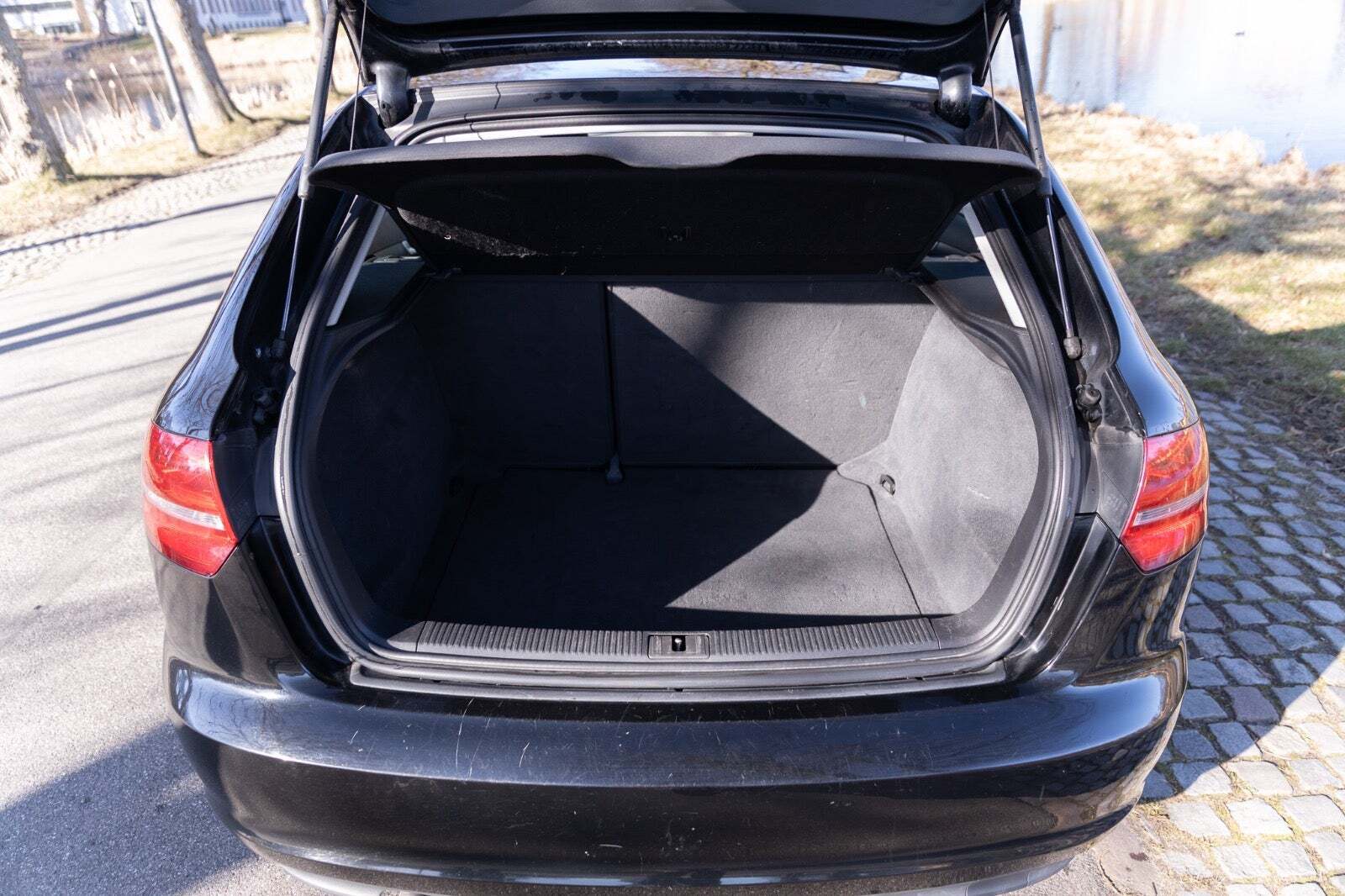 Sort Audi A3 fra 2011