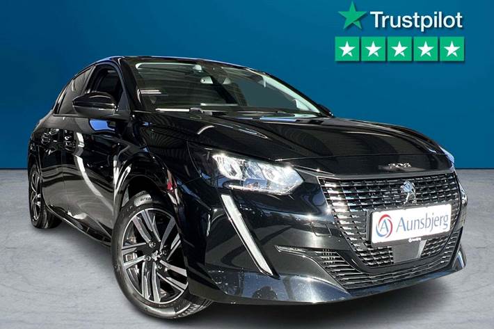 Sort Peugeot 208 fra 2020