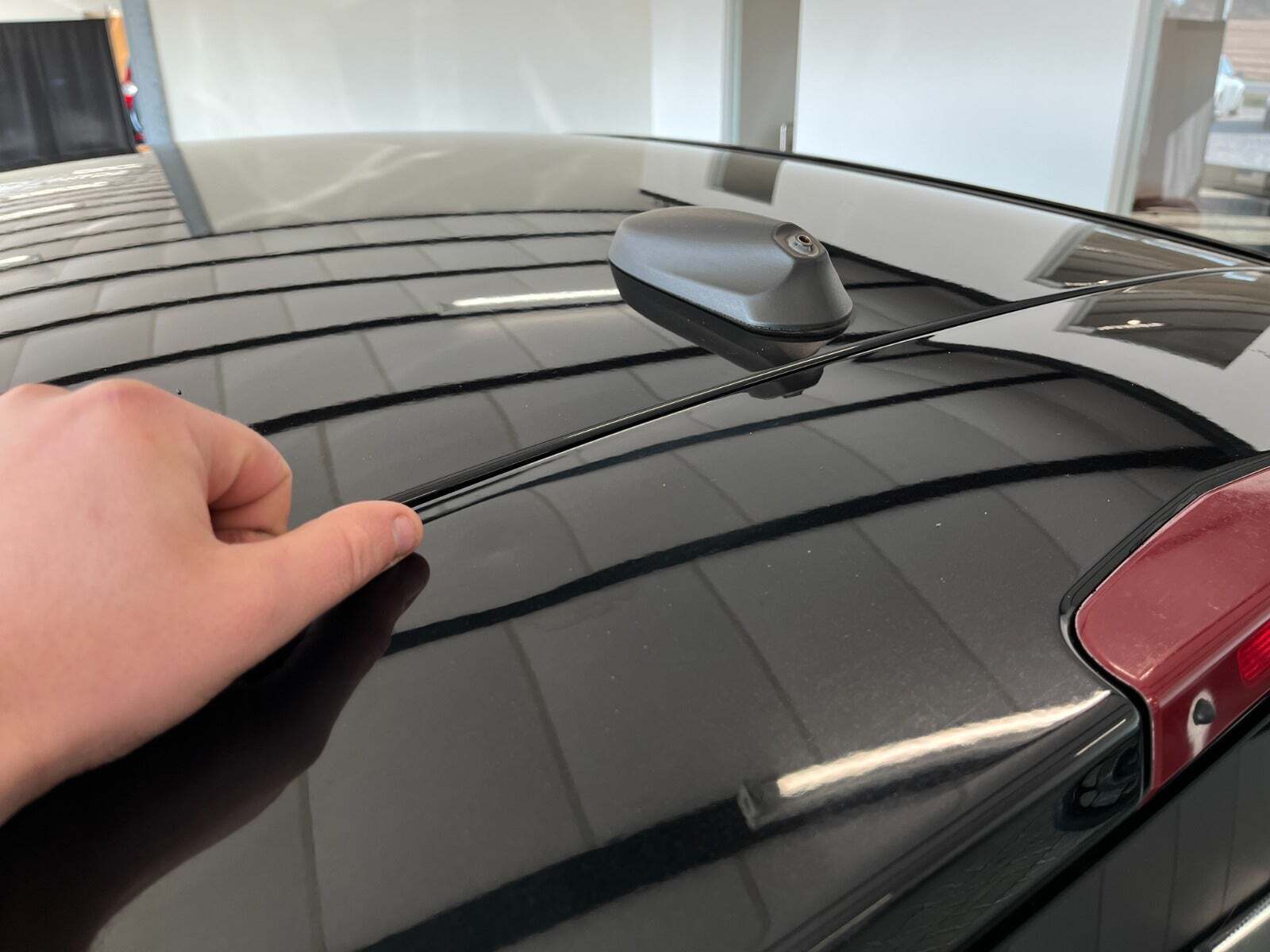 Sort Opel Corsa fra 2017