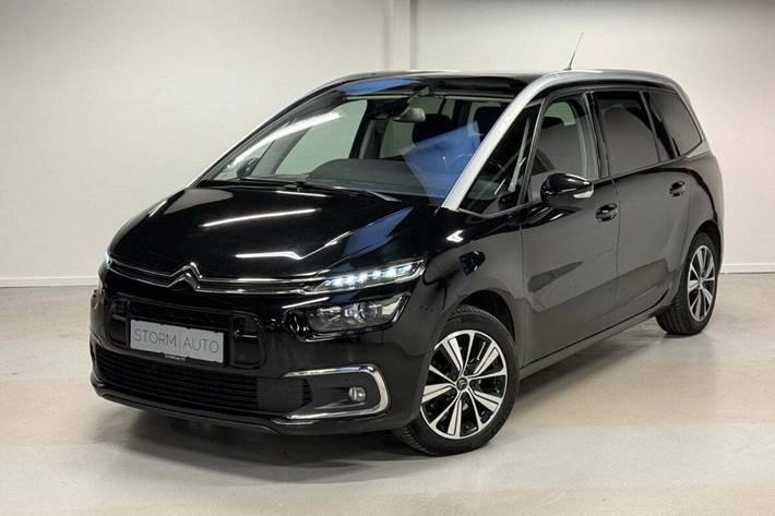 Sort Citroën Grand C4 Picasso fra 2018 set udefra