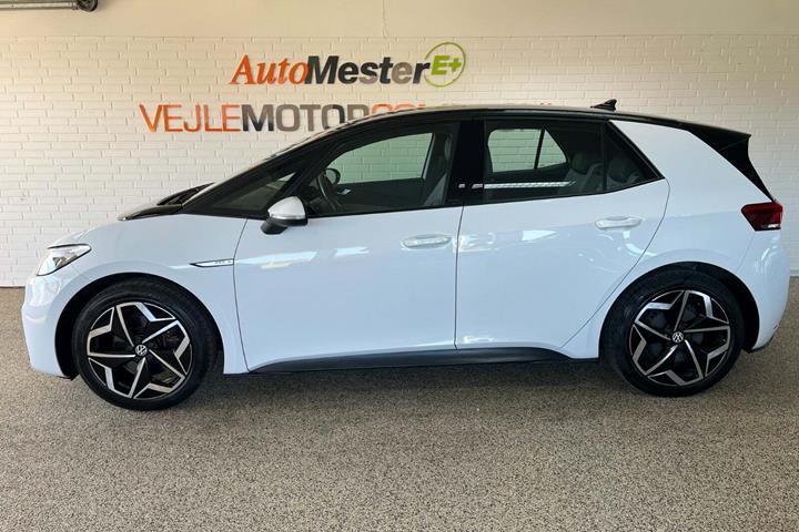 Hvid VW ID.3 fra 2021