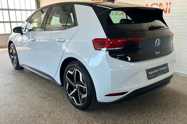 Hvid VW ID.3 fra 2021