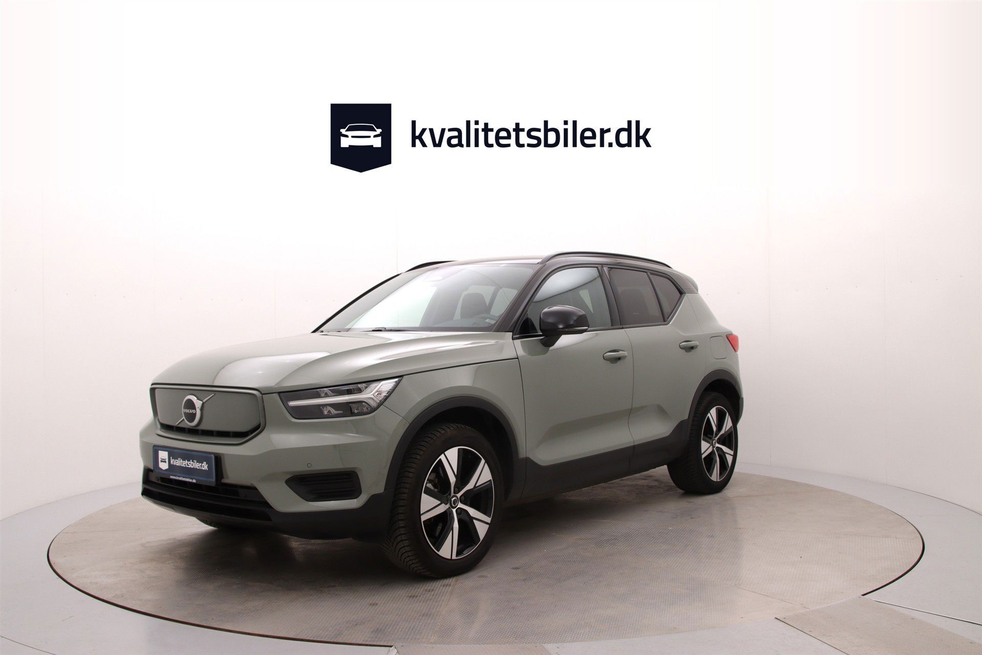 Grøn Volvo XC40 fra 2021