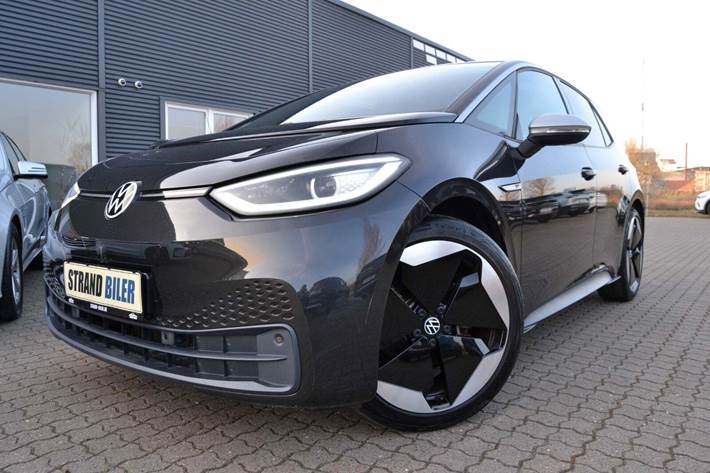 Grå VW ID.3 fra 2021