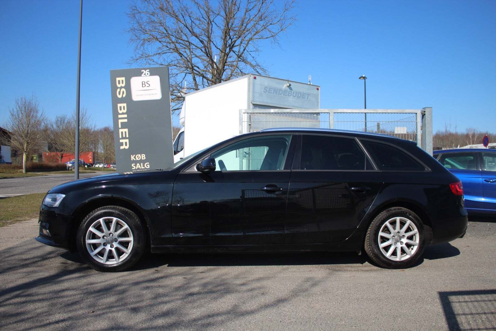 Sort Audi A4 fra 2013