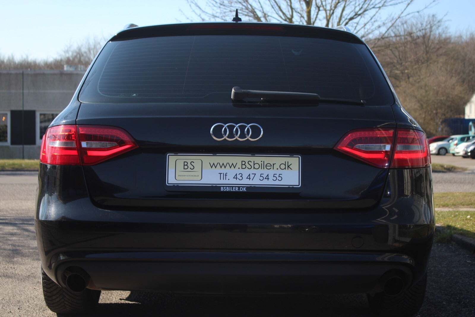Sort Audi A4 fra 2013