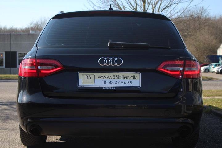 Sort Audi A4 fra 2013