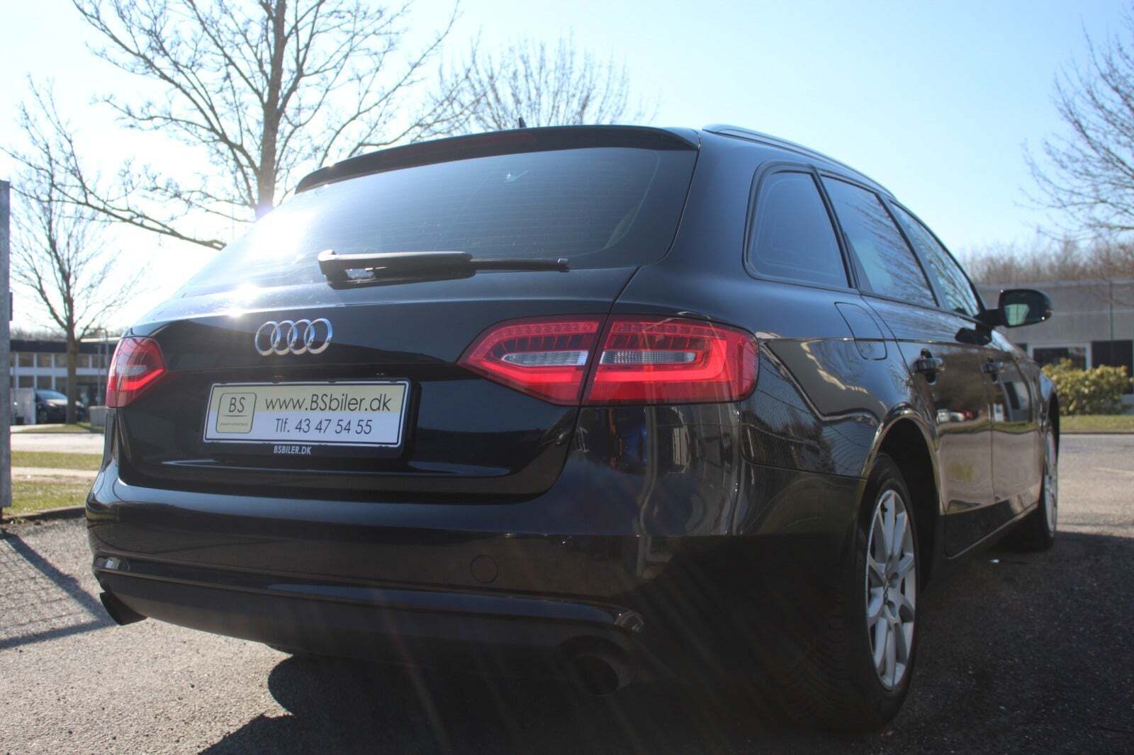 Sort Audi A4 fra 2013