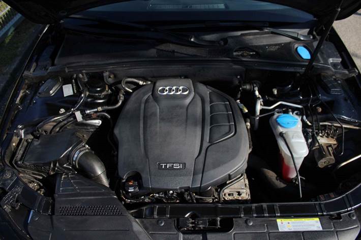 Sort Audi A4 fra 2013