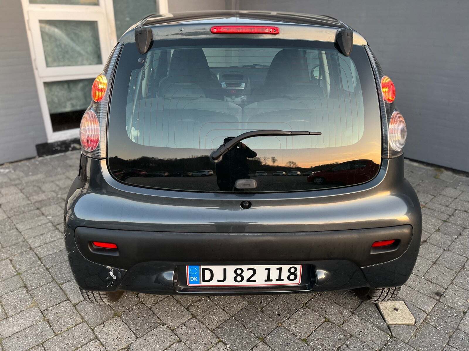 Grå Citroën C1 fra 2008