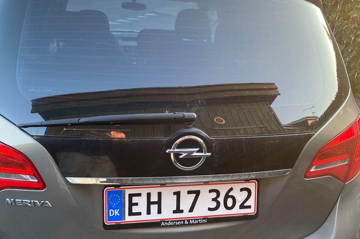 Brun Opel Meriva fra 2014