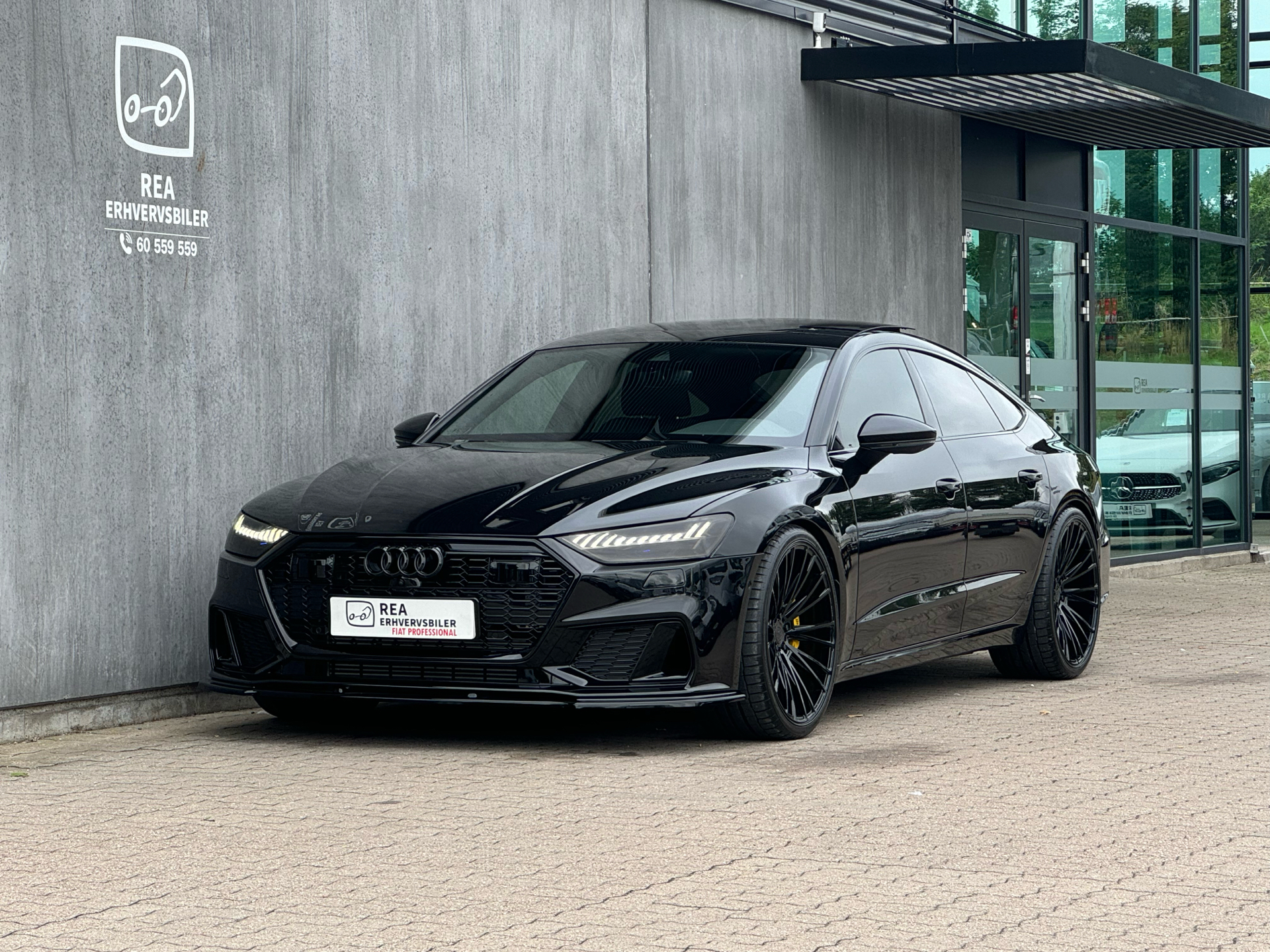 Sort Audi A7 fra 2018