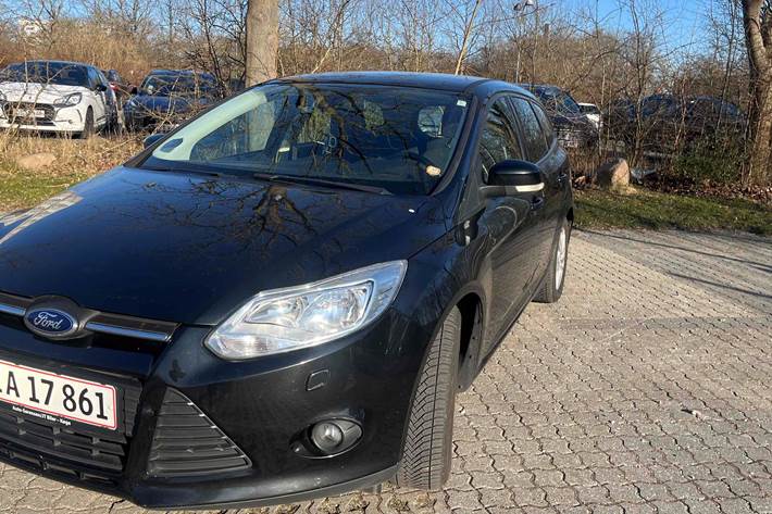 Sort Ford Focus fra 2014