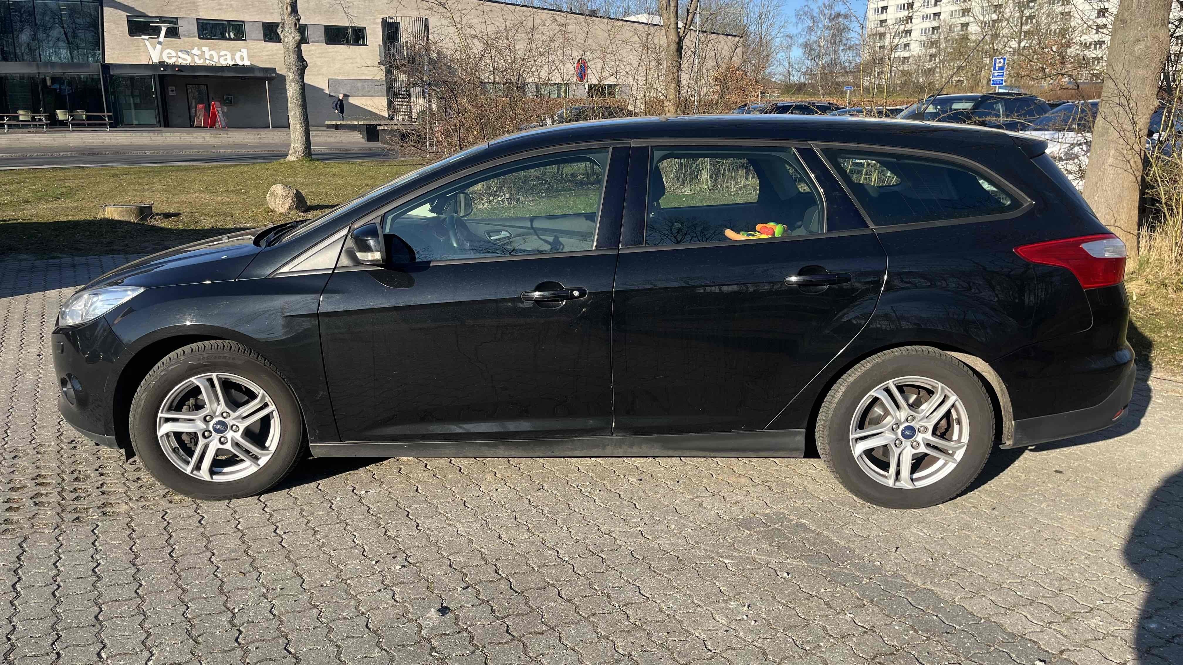 Sort Ford Focus fra 2014