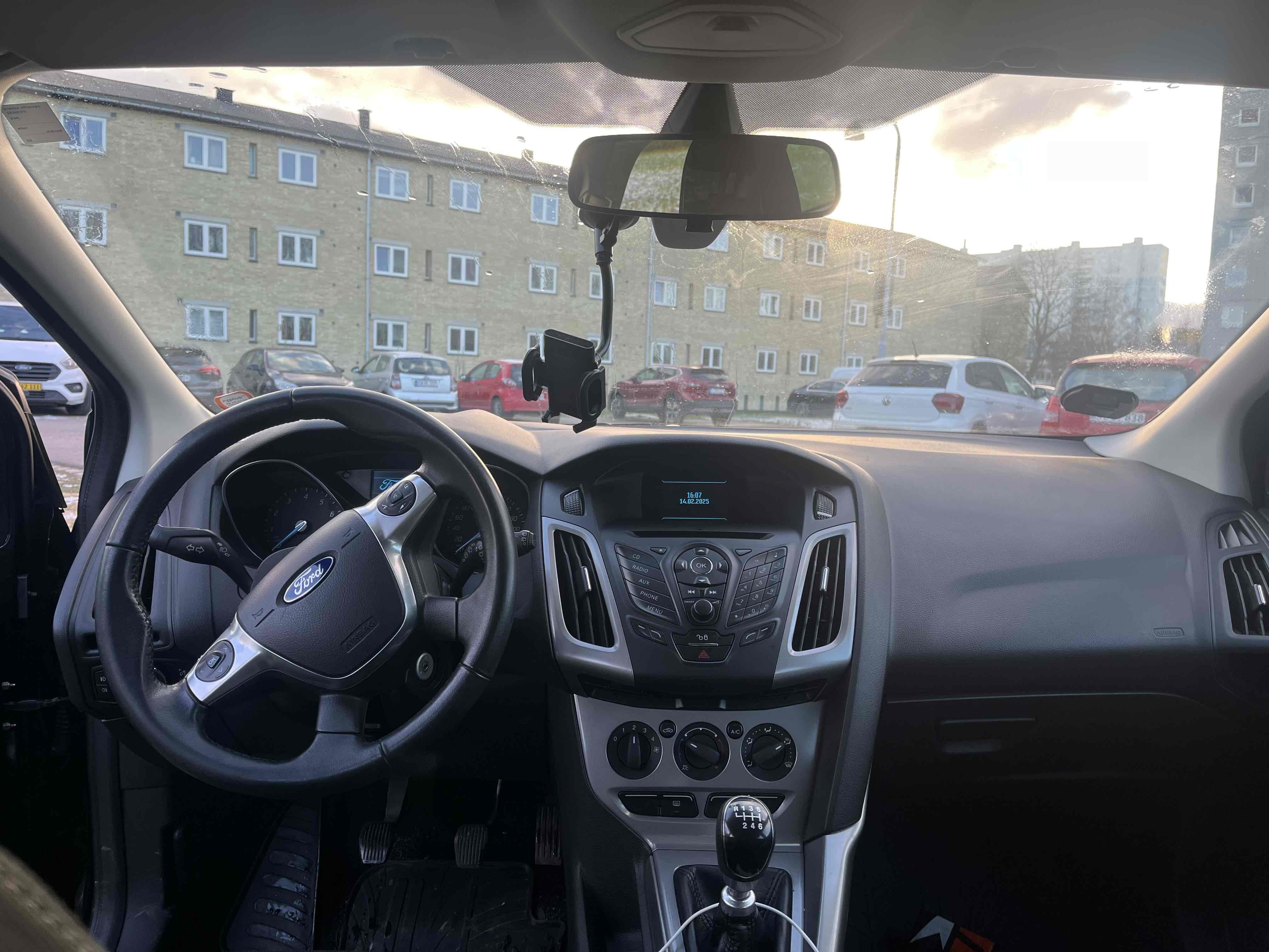 Sort Ford Focus fra 2014