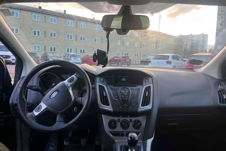 Sort Ford Focus fra 2014