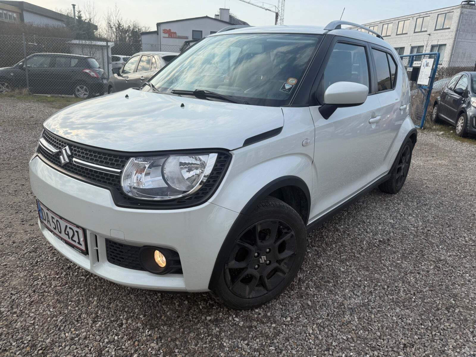 Hvid Suzuki Ignis fra 2018 set udefra